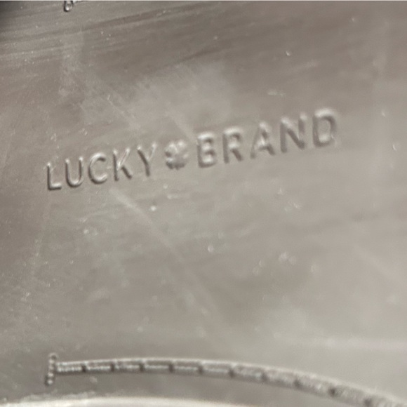 Lucky Brand leather suede boots size 11 - Picture 9 of 10